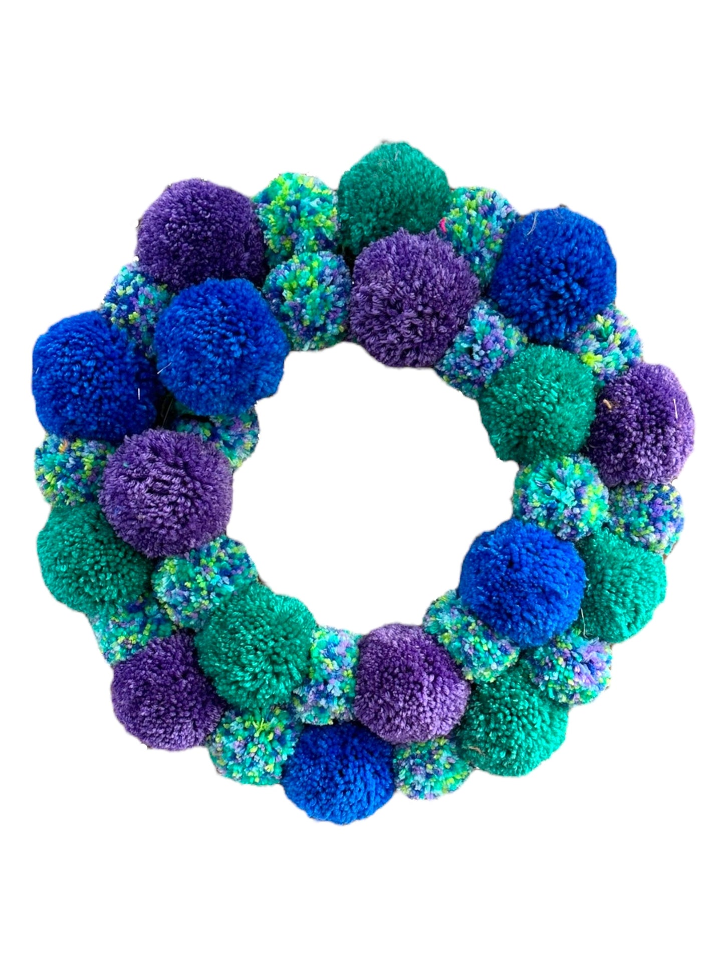 Pom Pom Wreath